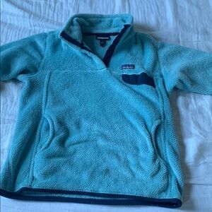 Patagonia Teal Fleece Pullover